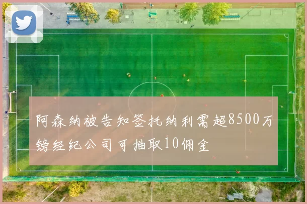 阿森纳被告知签托纳利需超8500万镑经纪公司可抽取10佣金
